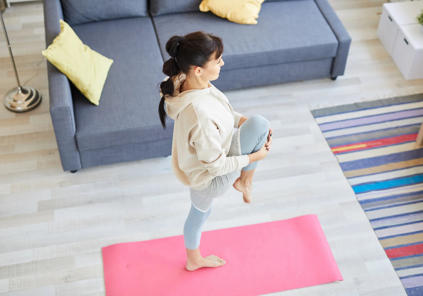 Jupitergear Performance Yoga Mat with Carrying Straps for Yoga, Pilates, and Floor Exercises